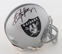 Bo Jackson Signed Raiders Mini Helmet (Beckett) at PristineAuction.com