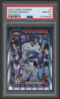 Freddie Freeman 2024 Topps Chrome Raywave #4 (PSA 10) at PristineAuction.com