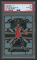 Amen Thompson 2023 Select Silver Prizm #96 RC (PSA 10) at PristineAuction.com