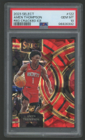 Amen Thompson 2023 Select Red Cracked Ice #22 RC (PSA 10) at PristineAuction.com