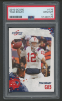 Tom Brady 2010 Score #176 (PSA 10) at PristineAuction.com