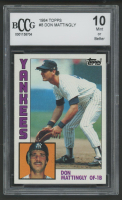 Don Mattingly 1984 Topps #8 RC (BCCG 10) at PristineAuction.com