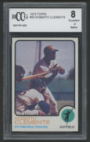 Roberto Clemente 1973 Topps #50 (BCCG 8) at PristineAuction.com