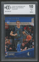 Luka Doncic 2018-19 Panini Chronicles Playoff #183 (BCCG 10) at PristineAuction.com