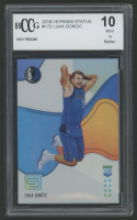 Luka Doncic 2018-19 Panini Status #122 RC (BCCG 10) at PristineAuction.com