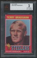 Terry Bradshaw 1971 Topps #156 RC (BVG 3) at PristineAuction.com