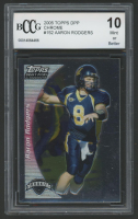 Aaron Rodgers 2005 Topps Chrome DPP #152 (BCCG 10) at PristineAuction.com