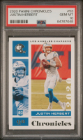 Justin Herbert 2020 Panini Chronicles #53 RC (PSA 10) at PristineAuction.com