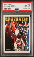 Michael Jordan 1993-94 Topps #384 FSL (PSA 10) at PristineAuction.com