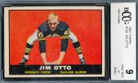 Jim Otto 1961 Topps #182 RC (BCCG 9) at PristineAuction.com
