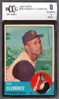 Roberto Clemente 1963 Topps #540 (BCCG 8) at PristineAuction.com