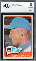 Ernie Banks 1965 Topps #510 (BCCG 8) at PristineAuction.com