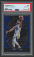 Stephen Curry 2022 Select Blue #27 (PSA 10) at PristineAuction.com