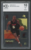 Dwyane Wade 2003-04 E-X #90 (BCCG 10) at PristineAuction.com