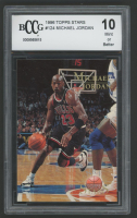 Michael Jordan 1996 Topps Stars #124 (BCCG 10) at PristineAuction.com