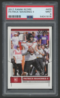Patrick Mahomes II 2017 Score #403 (PSA 9) at PristineAuction.com