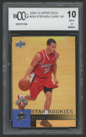 Stephen Curry 2009-10 Upper Deck SP #234 RC (BCCG 10) at PristineAuction.com