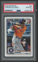 Yordan Alvarez 2020 Bowman #25 (PSA 10) at PristineAuction.com
