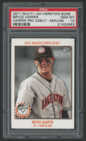 Bryce Harper 2011 Hagerstown Suns Bryce Harper Multi-Ad / Smiling #3 (PSA 10) at PristineAuction.com