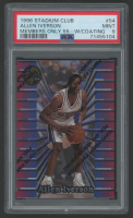 Allen Iverson 1996-97 Stadium Club Members Only 55 Finest #54 (PSA 9) at PristineAuction.com