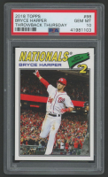 Bryce Harper 2018 Topps Throwback Thursday #90 (PSA 10) at PristineAuction.com