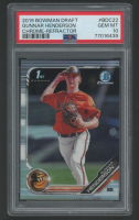 Gunnar Henderson 2019 Bowman Chrome Draft Refractor #BDC22 (PSA 10) at PristineAuction.com