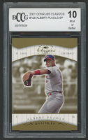 Albert Pujols 2001 Donruss Classics SP #108 #406/585 RC (BCCG 10) at PristineAuction.com