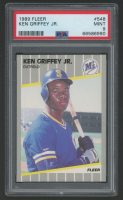 Ken Griffey Jr. 1989 Fleer #548 RC (PSA 9) at PristineAuction.com
