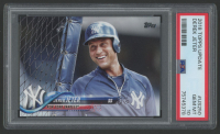 Derek Jeter 2018 Topps Update Photo Variations #US250 (PSA 10) at PristineAuction.com