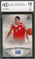 Giannis Antetokounmpo 2013-14 SP Authentic #36 RC (BCCG 10) at PristineAuction.com