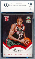 Giannis Antetokounmpo 2013-14 Prestige #175 (BCCG 10) at PristineAuction.com