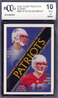 David Stachelski / Tom Brady 2000 Fleer Tradition Glossy #352 (BCCG 10) at PristineAuction.com