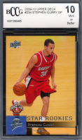 Stephen Curry 2009-10 Upper Deck SP #234 RC (BCCG 10) at PristineAuction.com