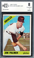 Jim Palmer 1966 Topps #126 RC (BCCG 8) at PristineAuction.com