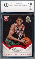 Giannis Antetokounmpo 2013-14 Prestige #175 (BCCG 10) at PristineAuction.com