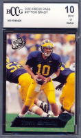 Tom Brady 2000 Press Pass #37 (BCCG 10) at PristineAuction.com