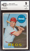 Pete Rose 1969 Topps #120 (BCCG 9) at PristineAuction.com