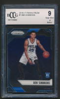 Ben Simmons 2016-17 Panini Prizm #1 RC (BCCG 9) at PristineAuction.com