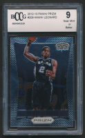 Kawhi Leonard 2012-13 Panini Prizm #209 RC (BCCG 9) at PristineAuction.com
