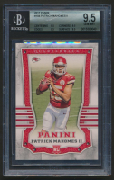 Patrick Mahomes II 2017 Panini #104 RC (BGS 9.5) at PristineAuction.com
