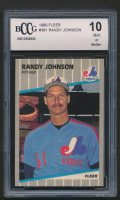 Randy Johnson 1989 Fleer #381 RC (BCCG 10) at PristineAuction.com