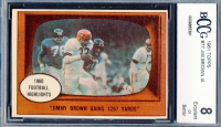 Jim Brown 1961 Topps #77 IA (BCCG 8) at PristineAuction.com