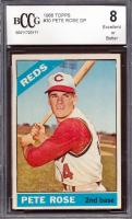 Pete Rose 1966 Topps #30 DP (BCCG 8) at PristineAuction.com