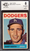 Sandy Koufax 1964 Topps #200 (BCCG 8) at PristineAuction.com