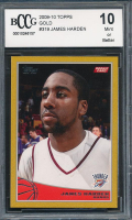 James Harden 2009-10 Topps Gold #319 #1070/2009 (BCCG 10) at PristineAuction.com