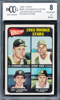 Rene Lachemann / Johnny Odom / Jim Hunter / Skip Lockwood 1965 Topps #526 Rookie Stars RC SP (BCCG 8) at PristineAuction.com