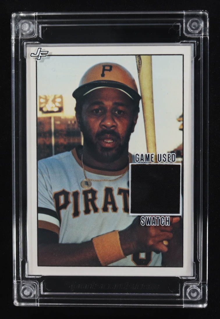 Willie Stargell 2022 Jersey Fusion Game-Used Swatch #WS70J at PristineAuction.com Willie Stargell 2022 Jersey Fusion Game-Used Swatch #WS70J at PristineAuction.com