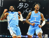 RJ Davis & Leaky Black Signed North Carolina Tar Heels 8x10 Photo (Beckett) at PristineAuction.com