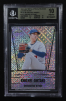 Shohei Ohtani 2023 Leaf Metal Special Release Legend Mojo Silver Foil Proofs #LS21  (BGS Pristine 10) at PristineAuction.com