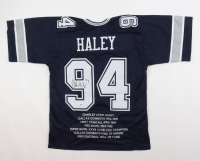 Charles Haley Signed Career Highlight Stat Jersey (JSA) at PristineAuction.com